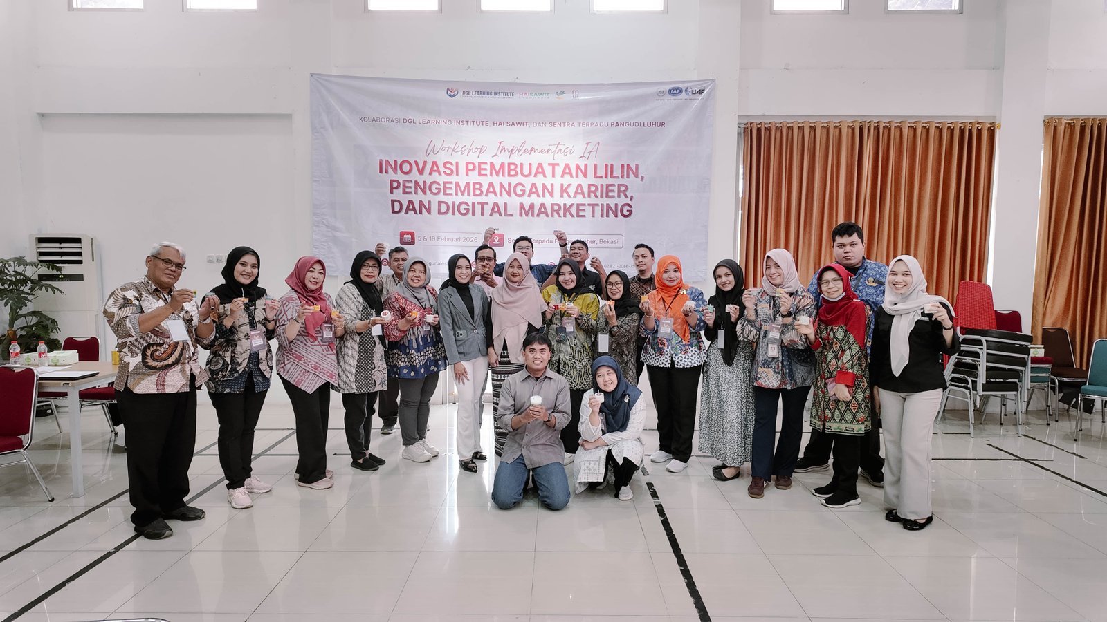 DGL Learning Institute Gelar Pelatihan Training of Trainer Dorong Inovasi UMKM dan Digital Marketing di Bekasi